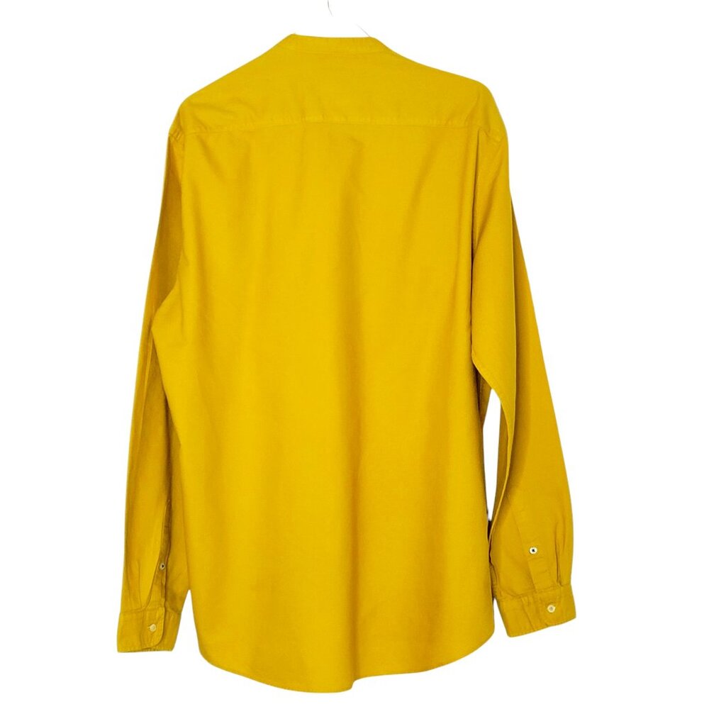 Zara Men's Yellow Shirt - Picture 2 of 6